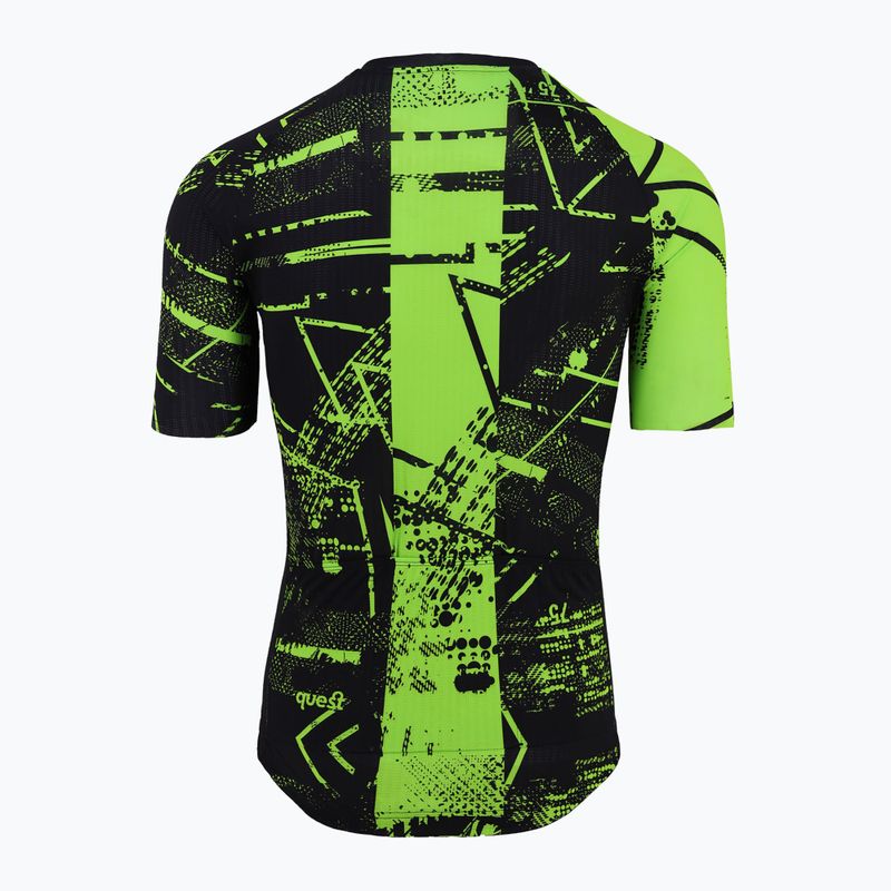 Maglia da ciclismo Quest Fluo da uomo 2