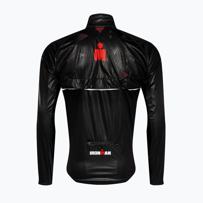 Giacca da ciclismo da uomo Quest Pro Iron Man nero 2