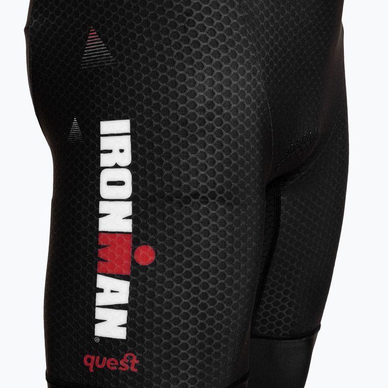 Tuta da triathlon da uomo  Quest The Fastest GVT Iron Man nero 5