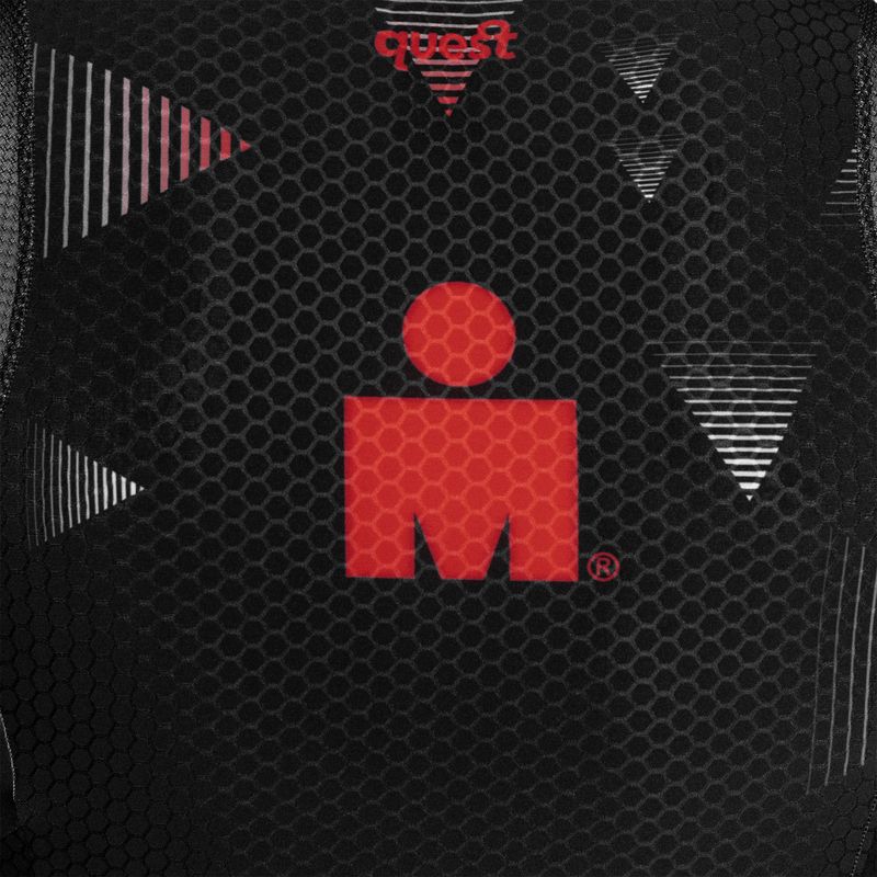 Tuta da triathlon da uomo  Quest The Fastest GVT Iron Man nero 7