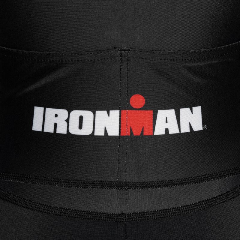 Tuta da triathlon da donna Quest Iron Man nero 6