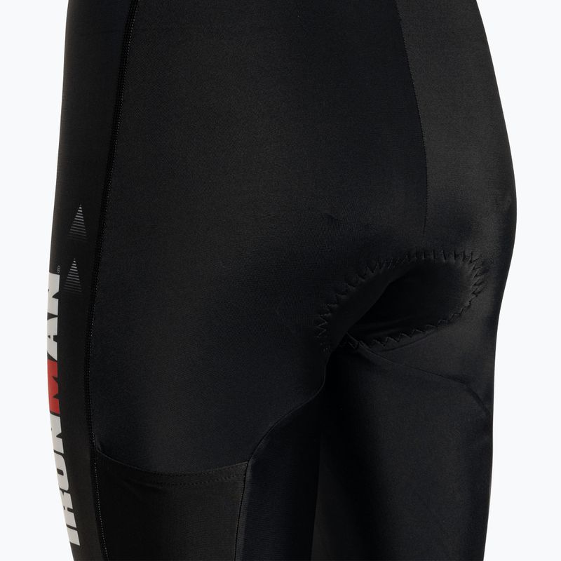 Tuta da triathlon da donna Quest Iron Man nero 8