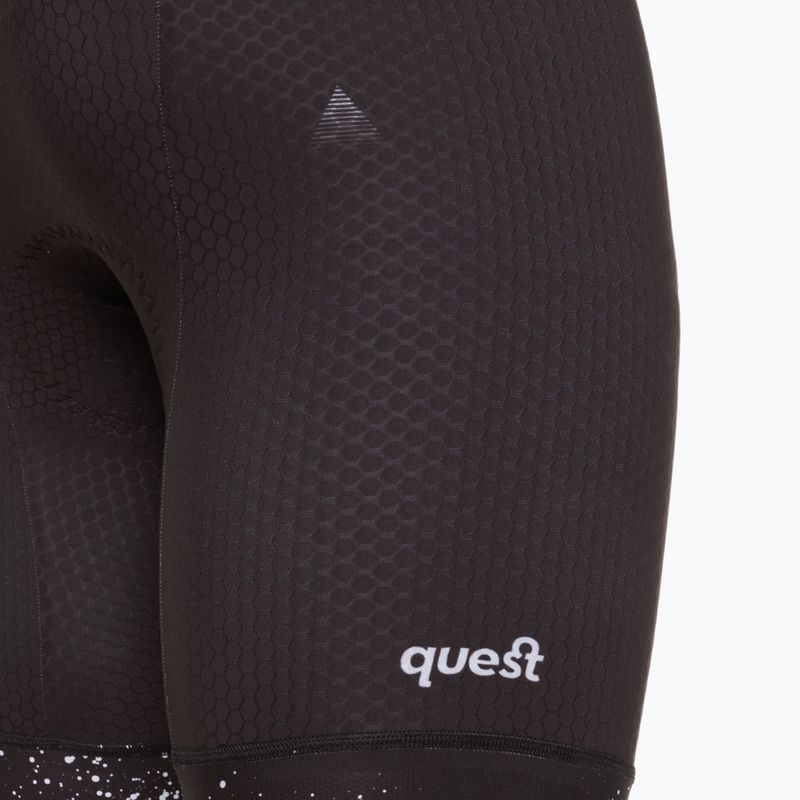 Tuta da triathlon Quest AerodynamicX Ultra nera da uomo 4