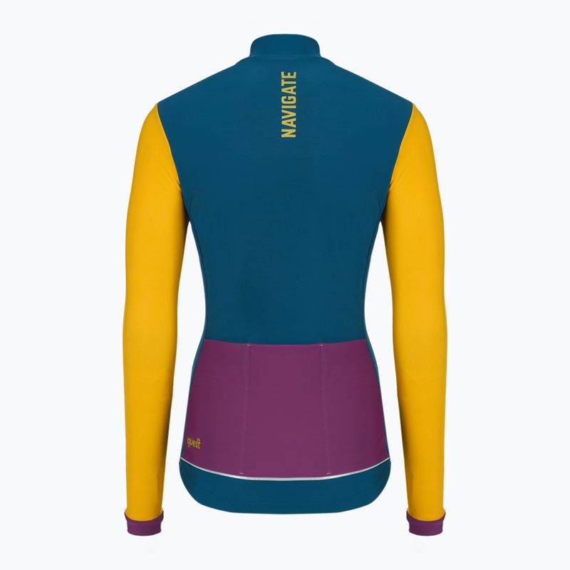 Maglia da ciclismo donna Quest Navigator green 2