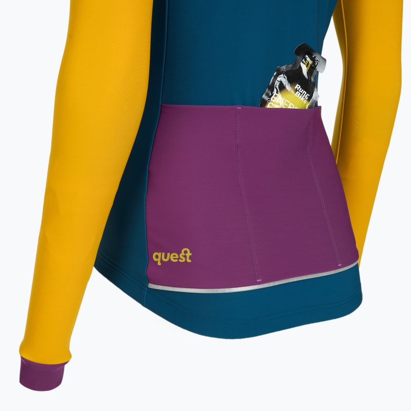 Maglia da ciclismo donna Quest Navigator green 4