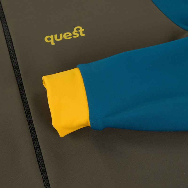 Felpa da uomo per ciclismo Quest Navigator green 3