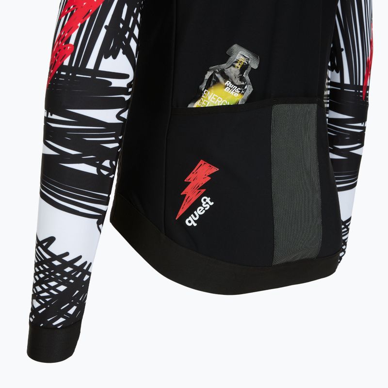 Giacca da ciclismo Quest Tech watch out 3