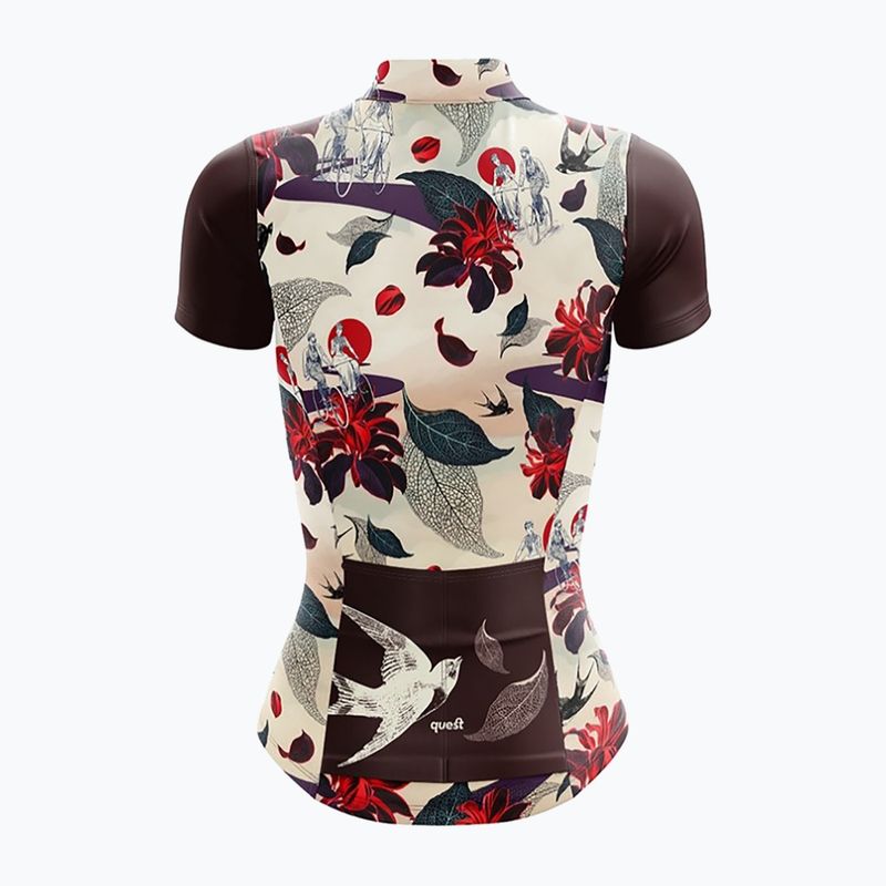 Maglia da ciclismo da donna Quest Retro Bike 2