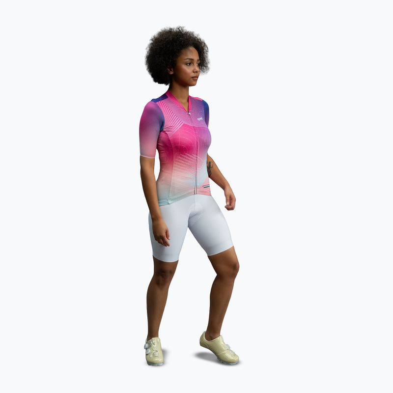 Maglia da ciclismo da donna Quest Pink Wind W 2