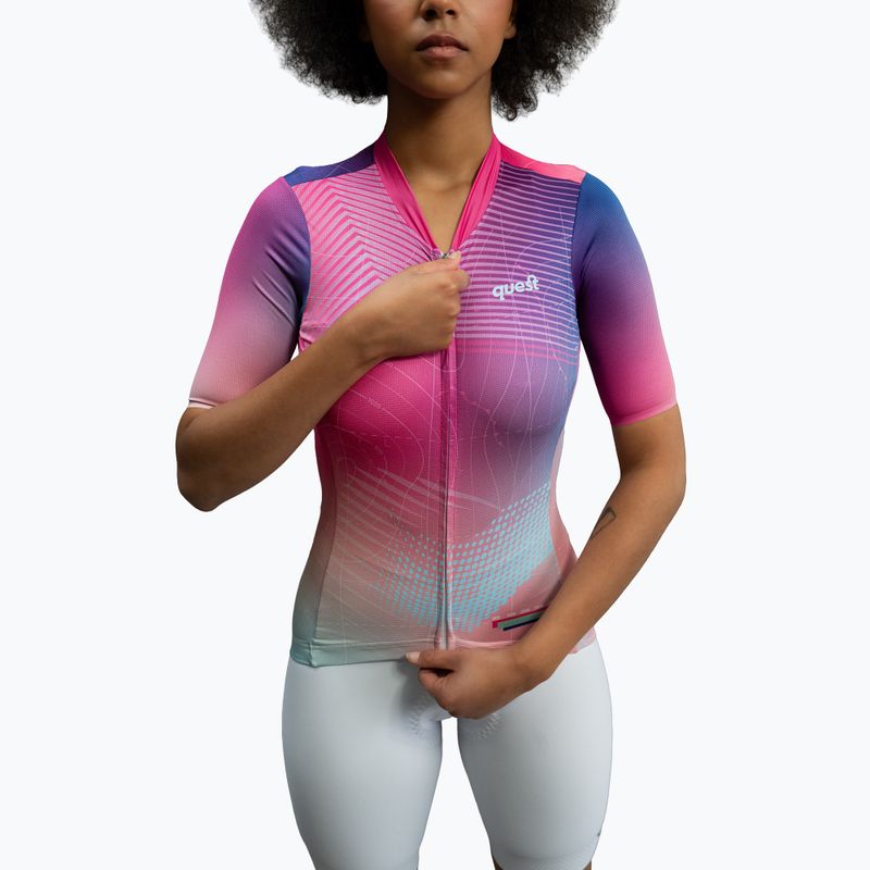 Maglia da ciclismo da donna Quest Pink Wind W 6