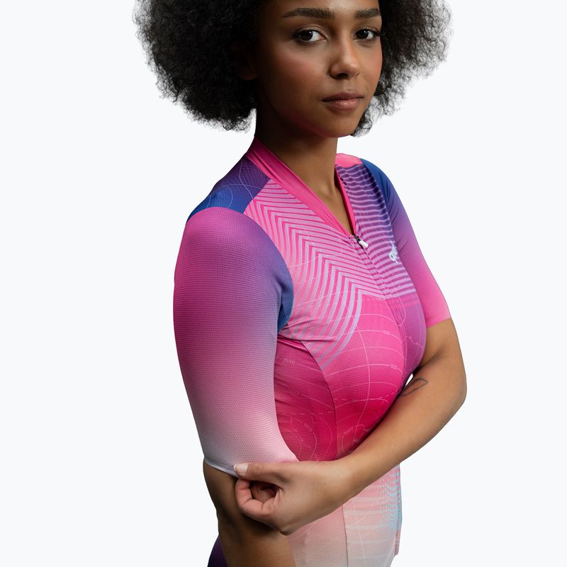 Maglia da ciclismo da donna Quest Pink Wind W 7