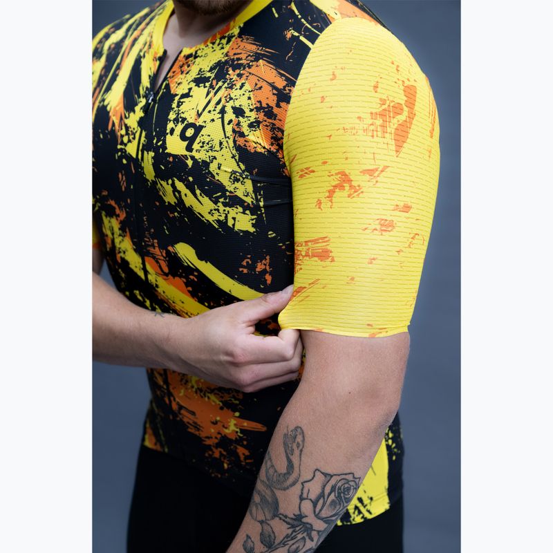 Maglietta da ciclismo da uomo Quest Tiger Dust 8