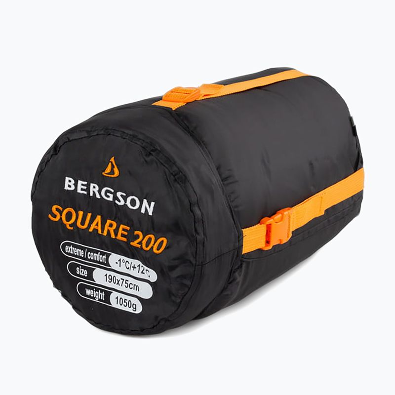 Sacco a pelo BERGSON Square 200 nero 6
