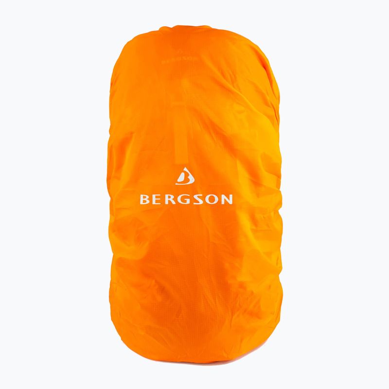 BERGSON Tunnebo 35 l nero/arancio zaino da trekking 5