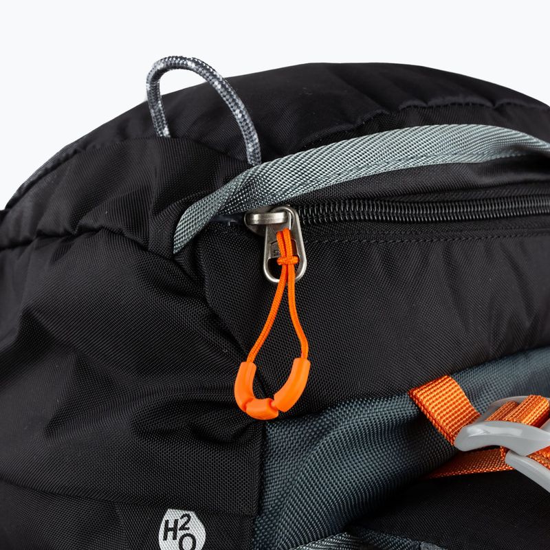 BERGSON Tunnebo 35 l nero/arancio zaino da trekking 9