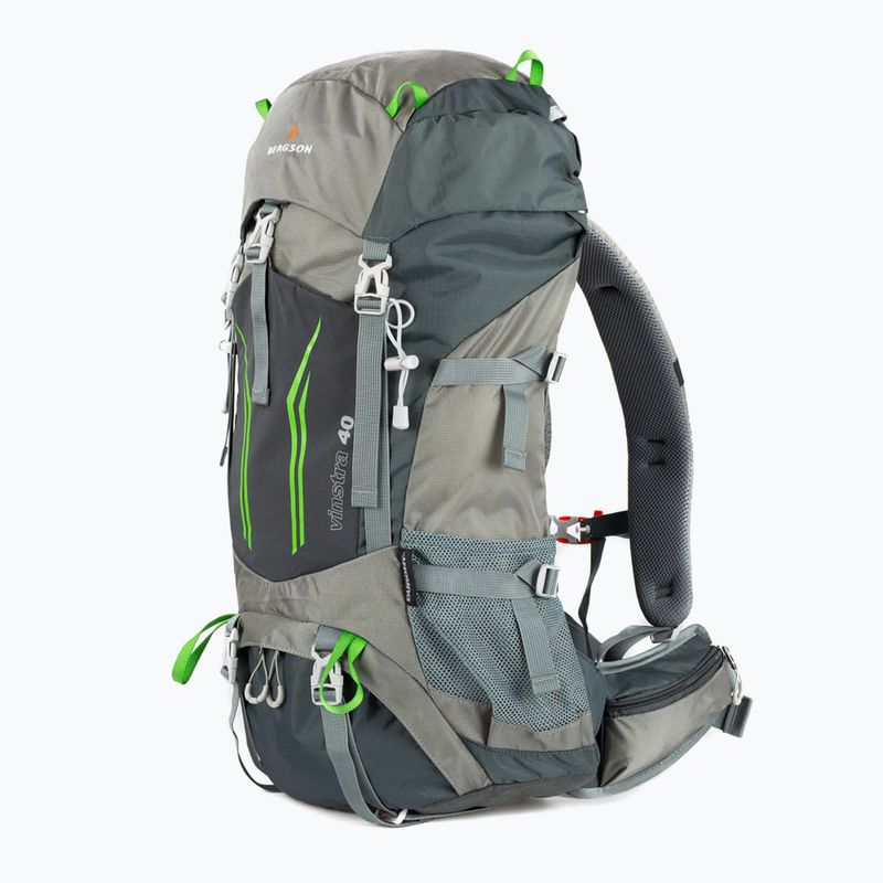 BERGSON Vinstra 40 l zaino da trekking grigio 2