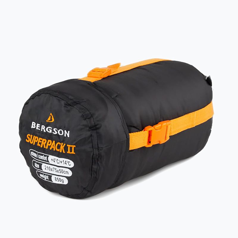 BERGSON Sacco a pelo Superpack II nero 9