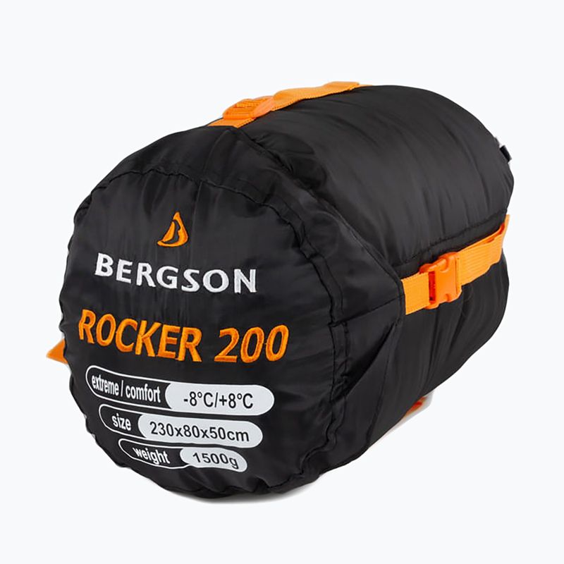 Sacco a pelo BERGSON Rocker 200 asfalto/navy 8