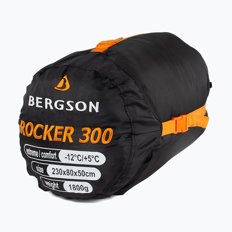 Sacco a pelo BERGSON Rocker 300 asfalto/navy 9