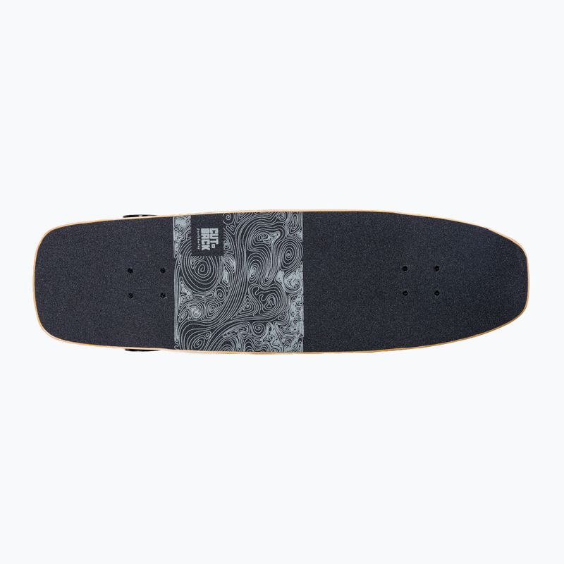 Cutback Surfskate Skateboard Onda Nera 3