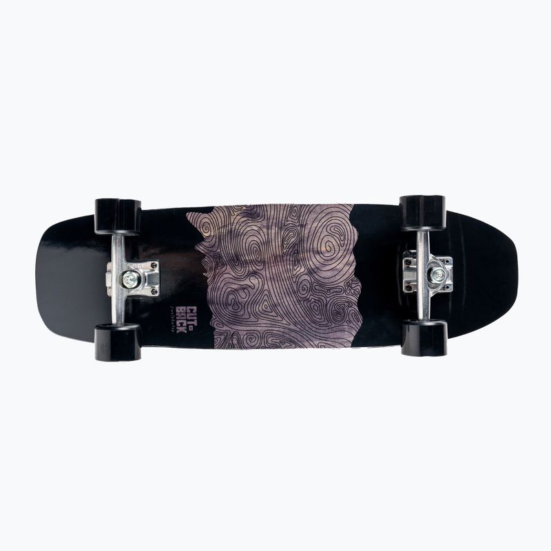Cutback Surfskate Skateboard Onda Nera 4