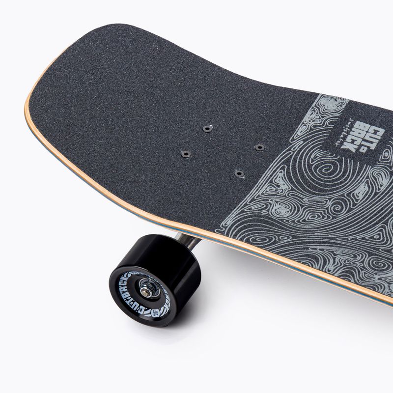 Cutback Surfskate Skateboard Onda Nera 6
