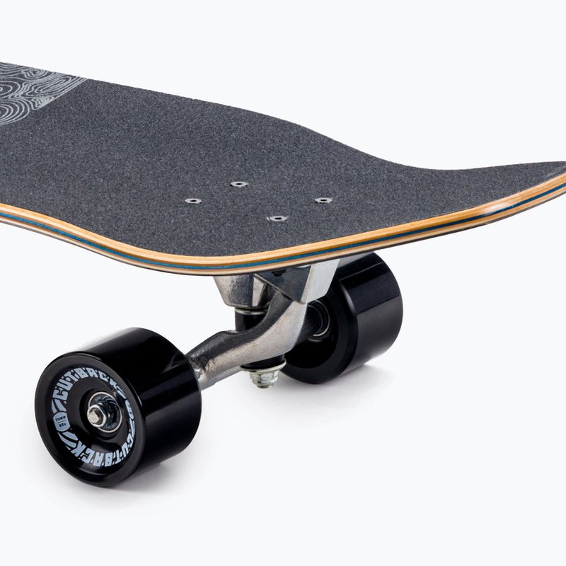 Cutback Surfskate Skateboard Onda Nera 7