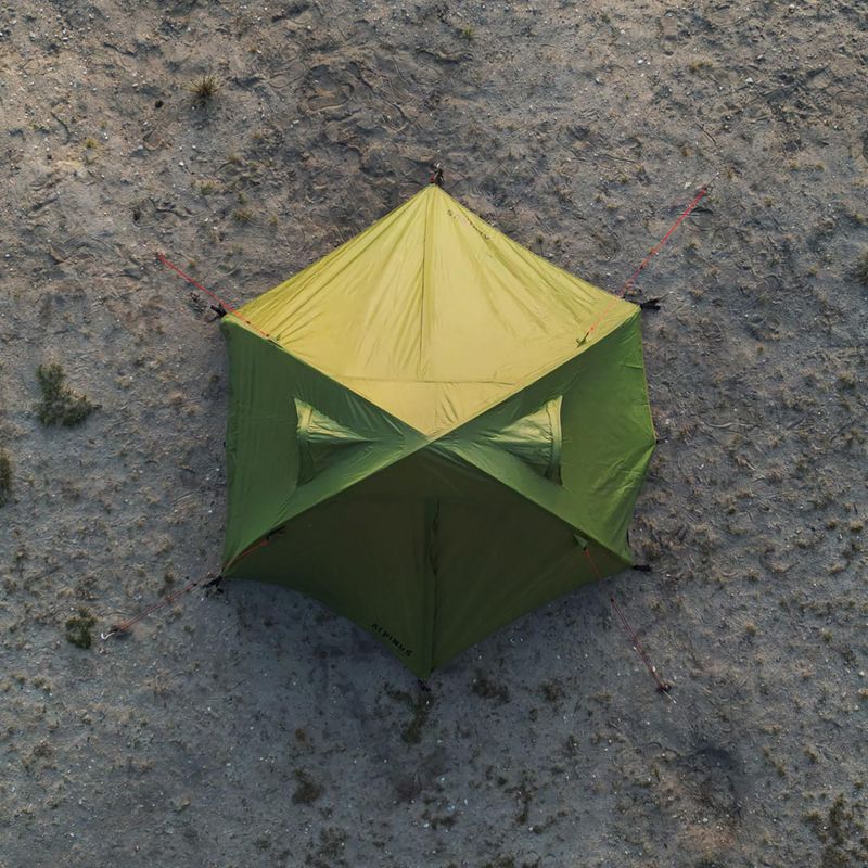 Tenda da trekking per 2 persone Alpinus Velebit 2 ALU verde 16