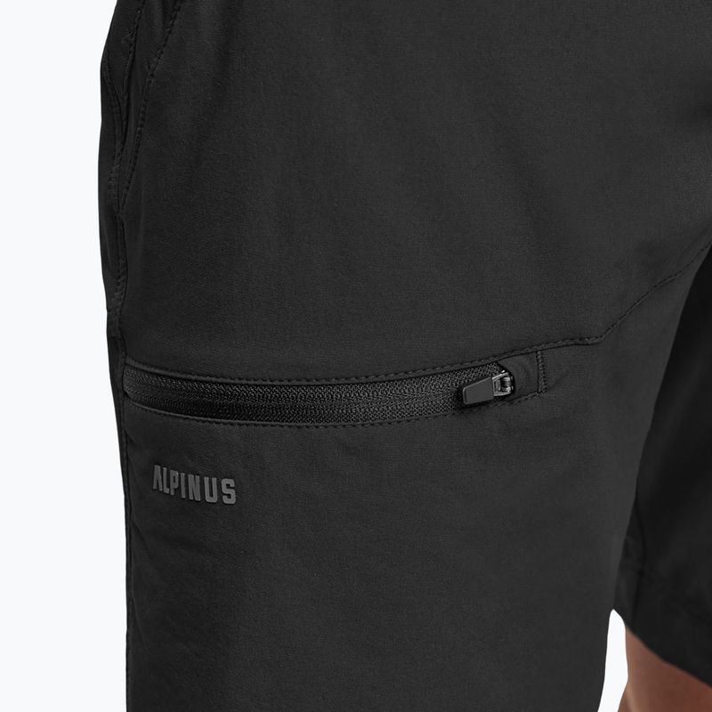 Pantaloncini da trekking da uomo Alpinus Terminio nero 5