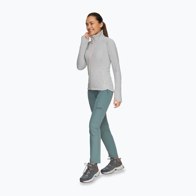 Felpa termica da donna Alpinus Grivola Thermal Pro grigio 2