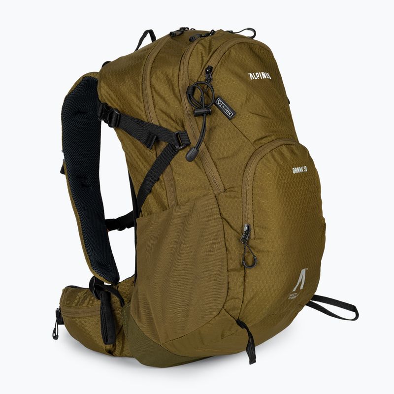 Alpinus Ornak II 30 l zaino da trekking verde oliva 2