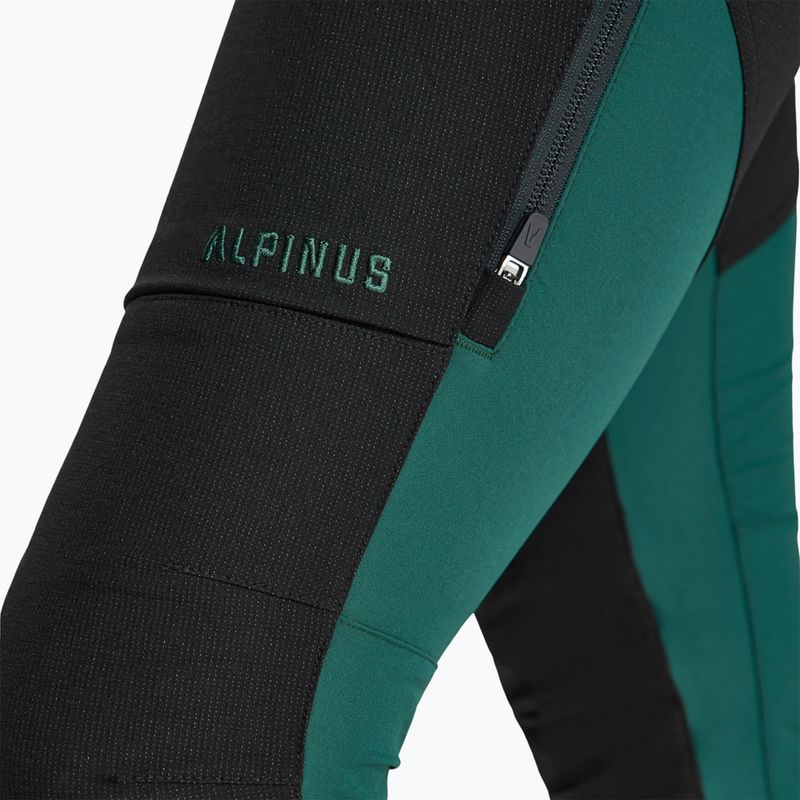 Pantaloni da trekking Alpinus Socompa donna verde 5