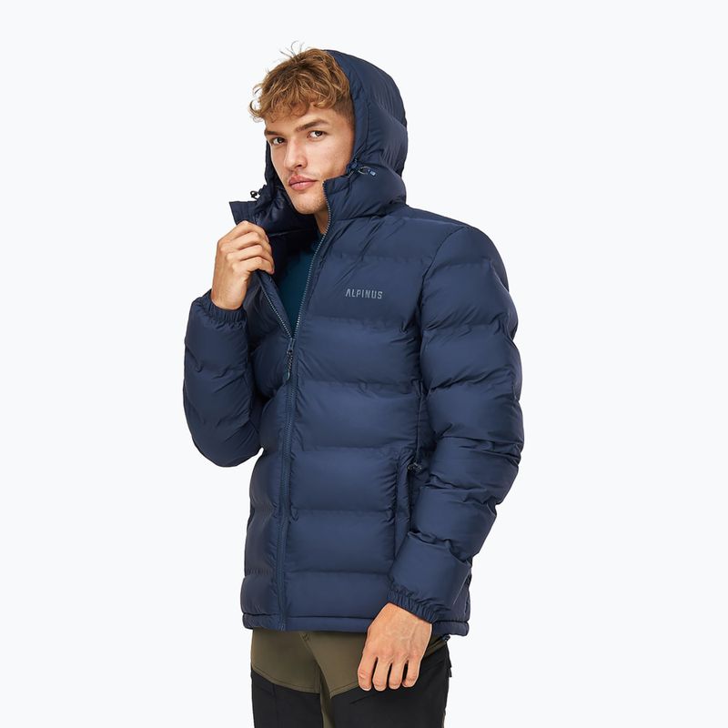 Piumino Alpinus Felskinn II da uomo blu navy 4