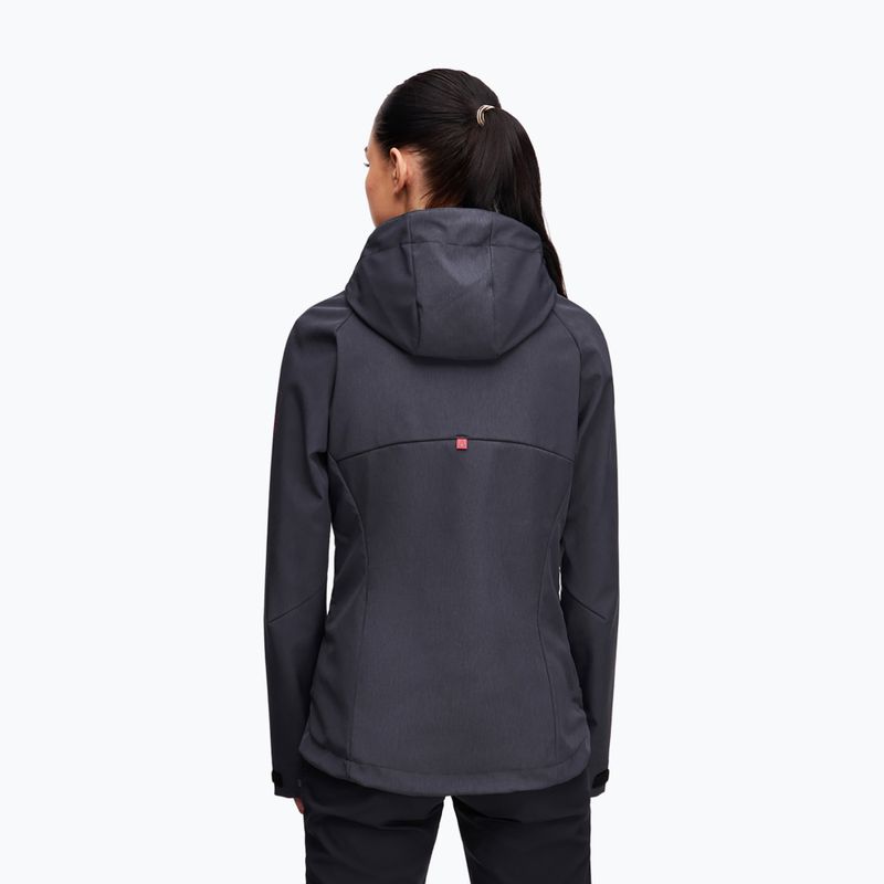 Giacca softshell da donna Alpinus Minthi graphite/black 2