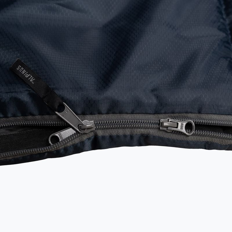 Sacco a pelo Alpinus Warm 1200 blu navy destro 3