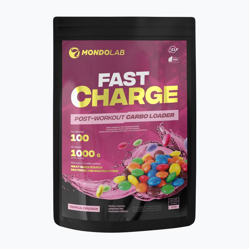 Carboidrati MONDOLAB Fast Charge Tropical Explosion 1000 g