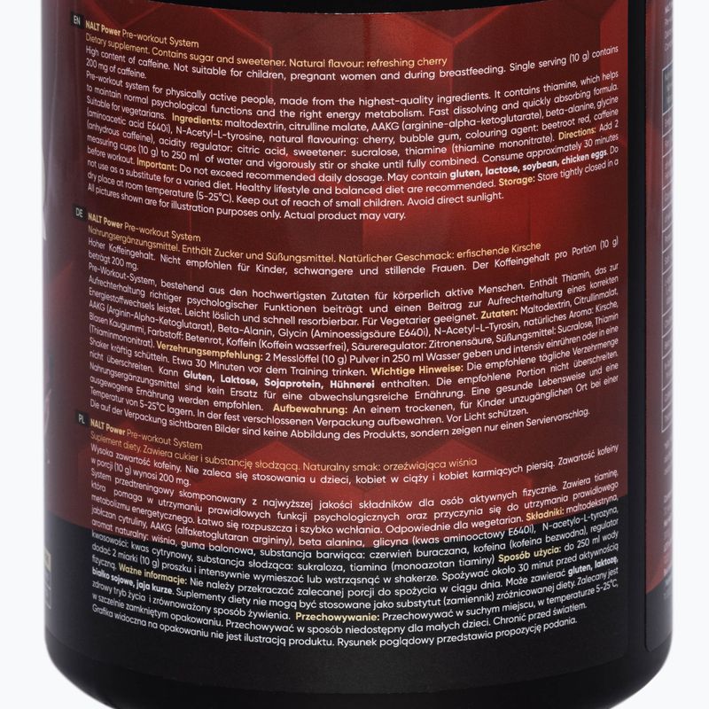 Pre-allenamento MONDOLAB Nalt Power Cherry Up 300 g 2