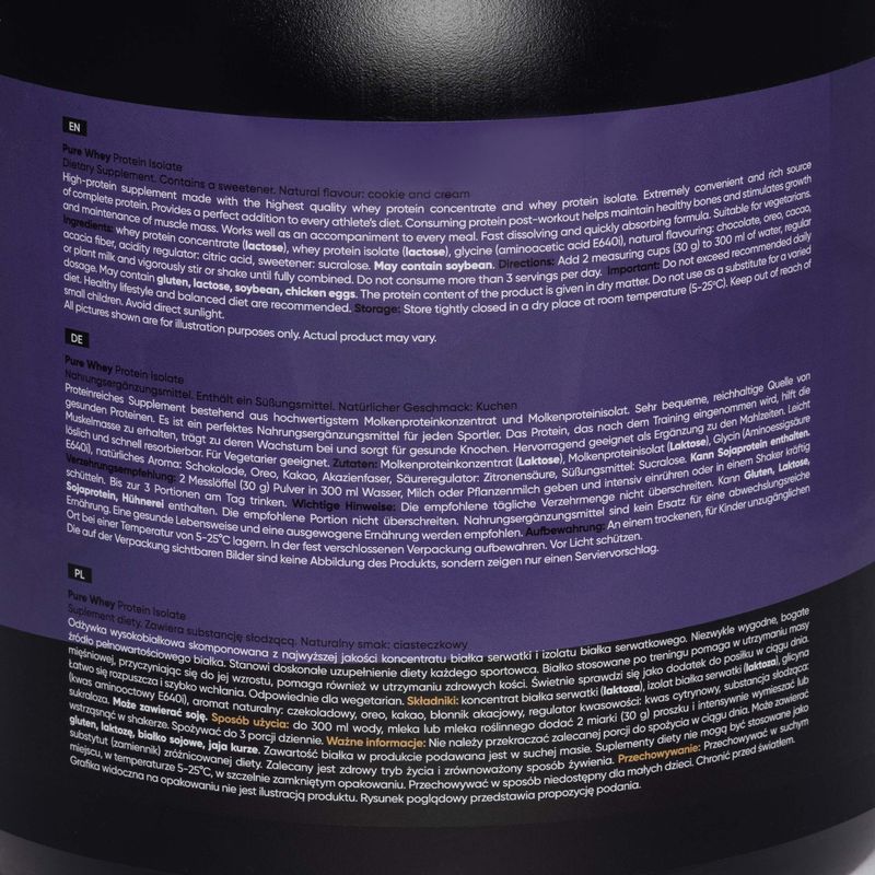 Siero di latte MONDOLAB Pure Whey Oreo 1800 g 2