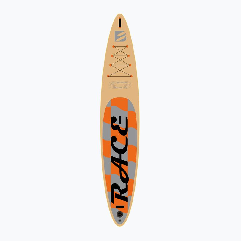 Tavola da SUP Bass Race 12'6" PRO + Extreme Pro M+ arancione 2