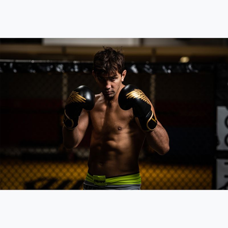 Guanti da boxe DBX BUSHIDO "HAWK Active Clima nero e oro B-2v17 12