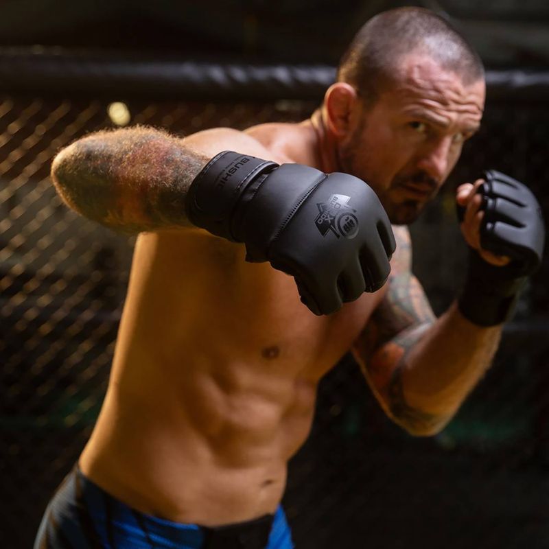 DBX BUSHIDO Guanti da grappling MMA neri 20