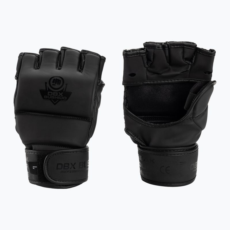 DBX BUSHIDO Guanti da grappling MMA neri 2