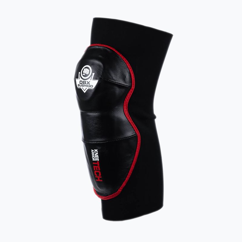 Ginocchiere DBX BUSHIDO "Warrior" nero/rosso 5