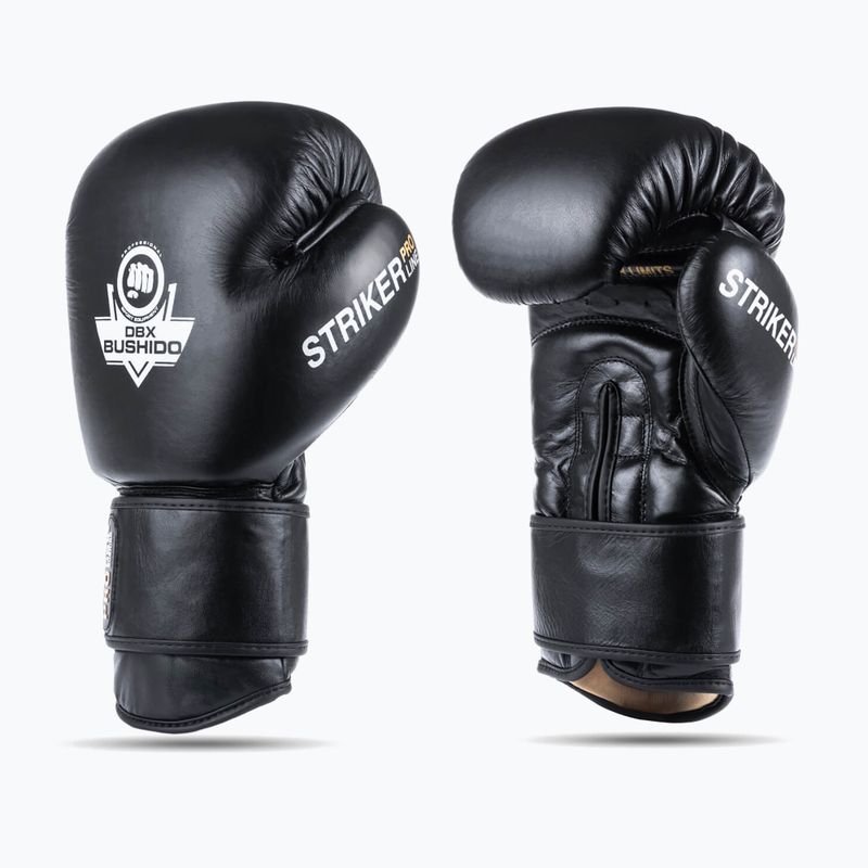 Guanti da boxe DBX BUSHIDO "Striker" nero 3