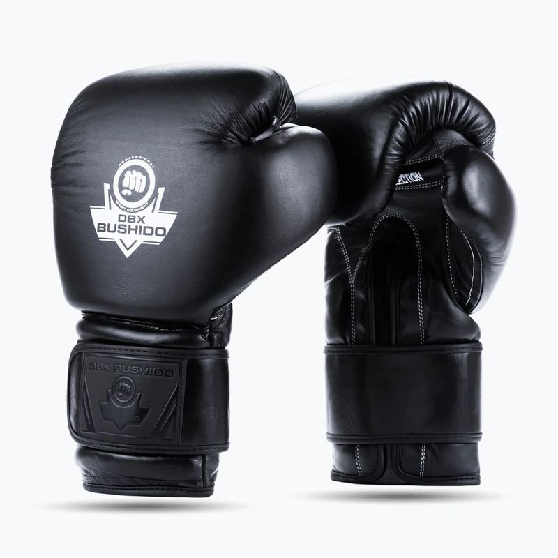 Guanti da boxe DBX BUSHIDO "ProFight" nero 2