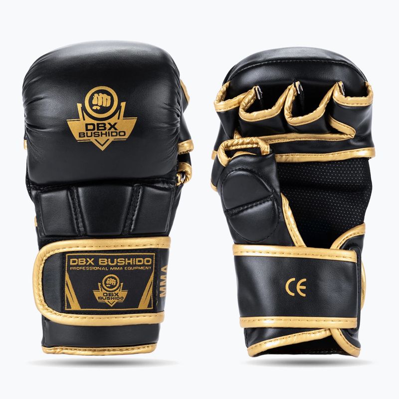 DBX BUSHIDO Master MMA guanti da grappling nero/oro