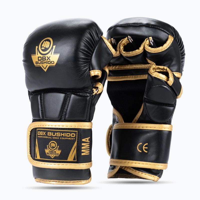 DBX BUSHIDO Master MMA guanti da grappling nero/oro
