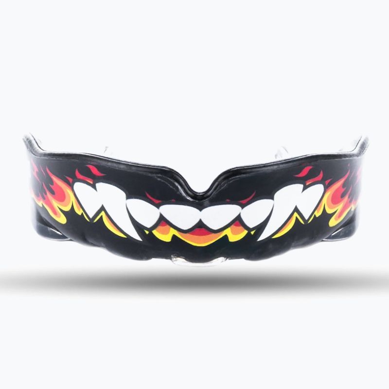 Protezione per il mento DBX BUSHIDO Flame HydraGel black/white/yellow 3
