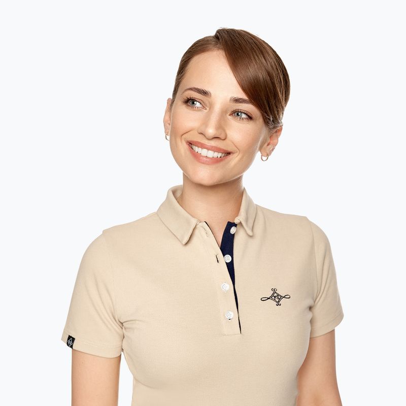 FERA Polo equestre Bea latte donna 2