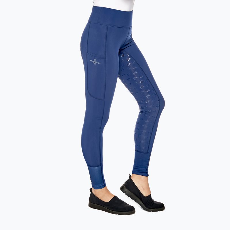 Leggings equestre da donna FERA Equestrian Enola navy 5